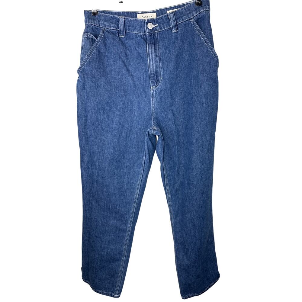PacSun Carpenter-Style Mom Jeans, Size 30